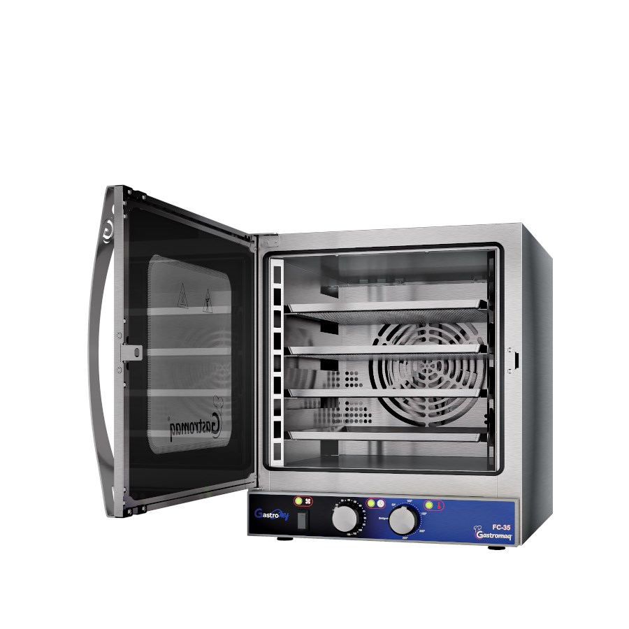 FC35A GASTROMAQ HORNO DE CONVECCION 4 CHAROLAS ANALOGO 220V BIFASICA