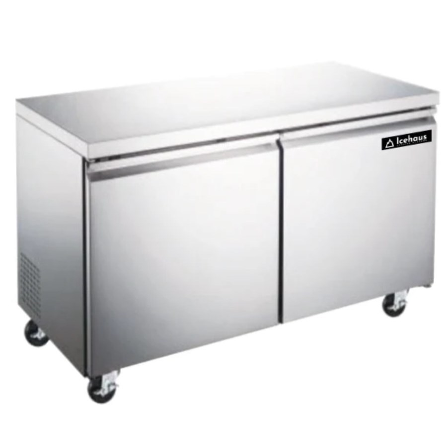 RBB-2P-SS-02 ICEHAUS REFRIGERADOR BAJO BARRA 2 PUERTAS 15 PIES